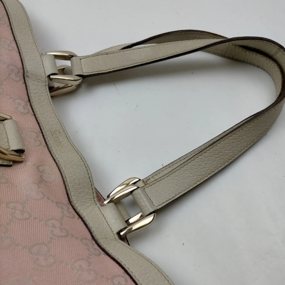 Gucci Tote Bag Pink Canvas - Picture 4 of 12